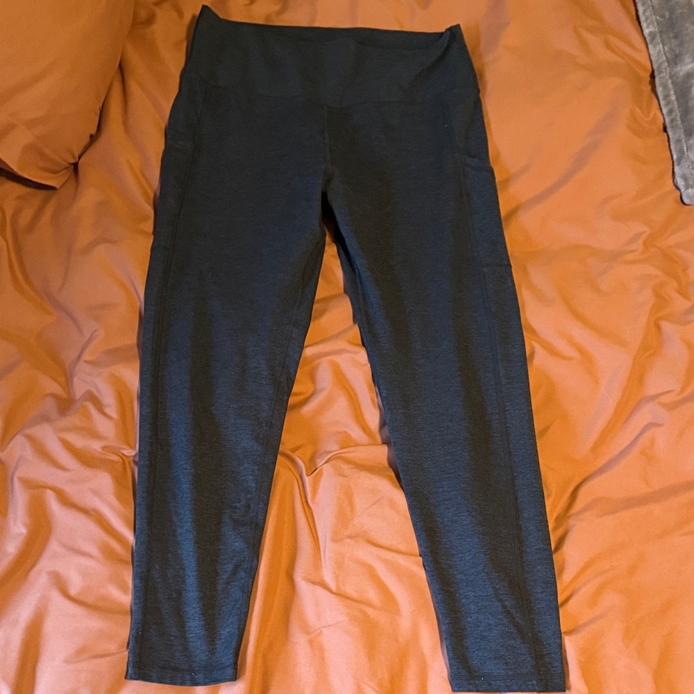 Charcoal High-Waisted Leggings